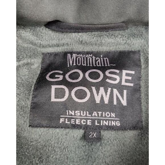 Maxam Mountain Goose Down Men's Coat Size 2x - Picture 3 of 5